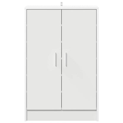 Schuhschrank Weiß 60x35x92 cm Holzwerkstoff