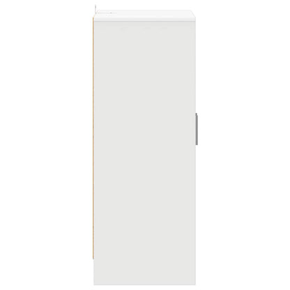 Schuhschrank Weiß 60x35x92 cm Holzwerkstoff