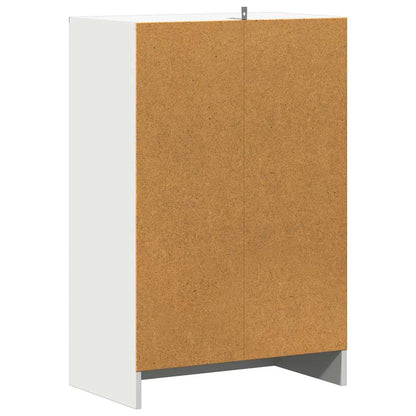 Schuhschrank Weiß 60x35x92 cm Holzwerkstoff