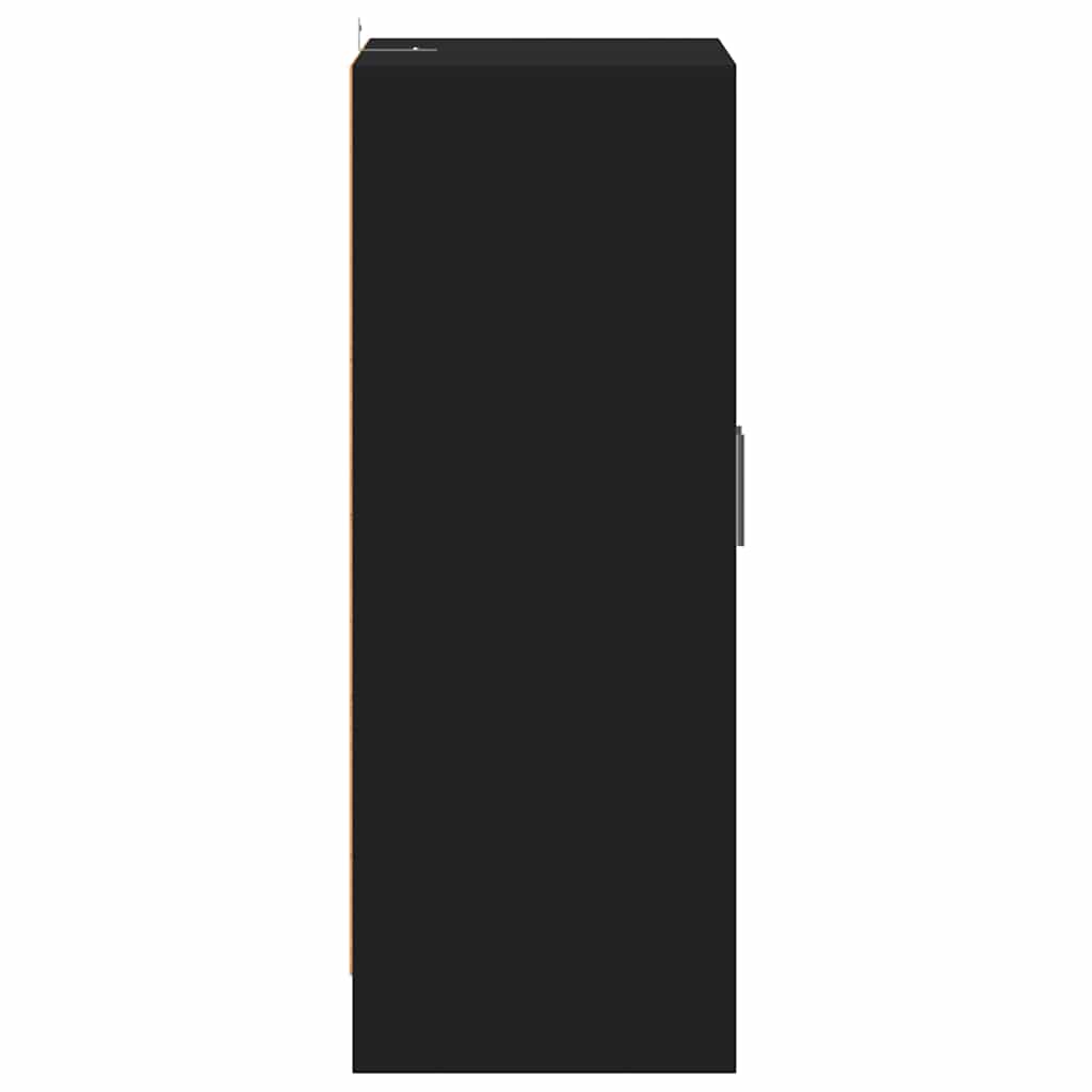 Schuhschrank Schwarz 60x35x92 cm Holzwerkstoff
