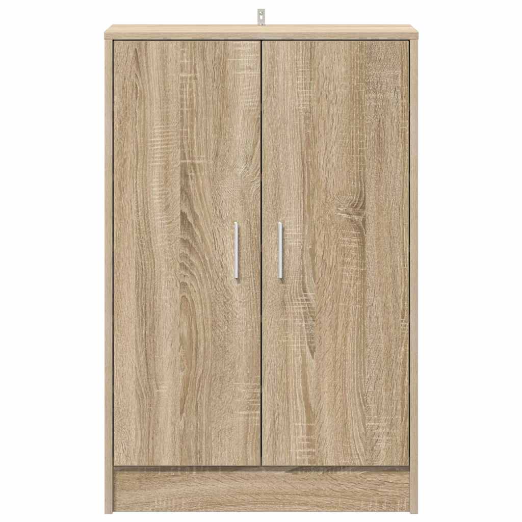 Schuhschrank Sonoma-Eiche 60x35x92 cm Holzwerkstoff