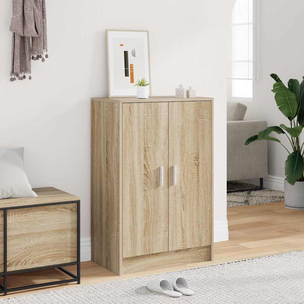 Schuhschrank Sonoma-Eiche 60x35x92 cm Holzwerkstoff