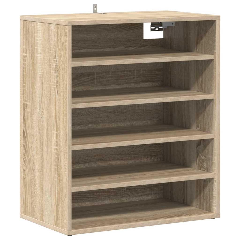 Schuhschrank Sonoma-Eiche 60x35x70 cm Holzwerkstoff
