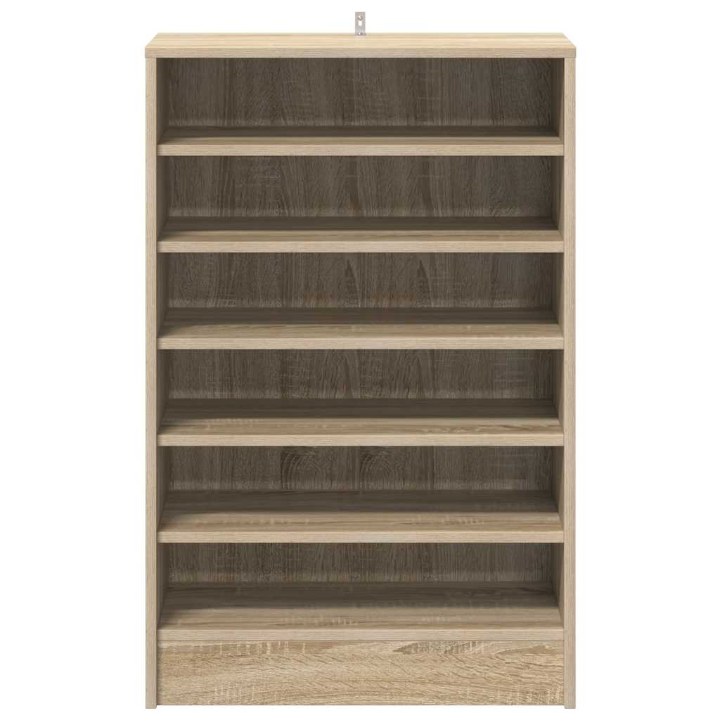 Schuhschrank Sonoma-Eiche 60x35x92 cm Holzwerkstoff