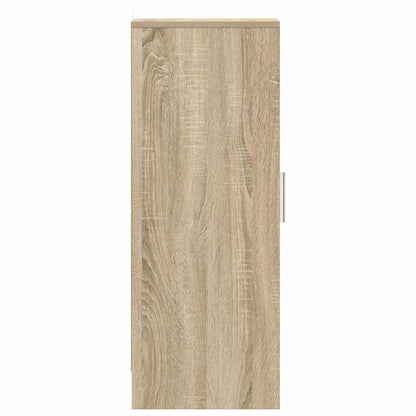 Schuhschrank Sonoma-Eiche 32x35x92 cm Holzwerkstoff
