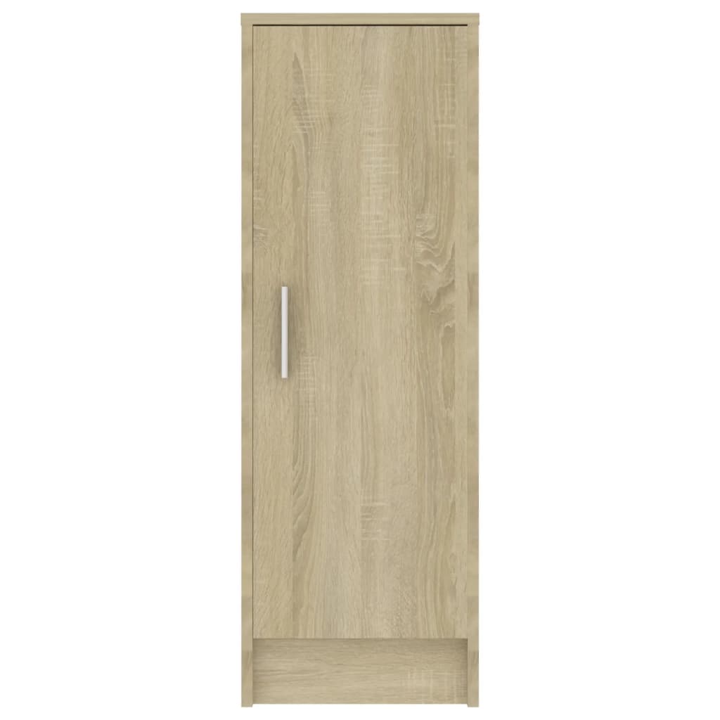 Schuhschrank Sonoma-Eiche 32x35x92 cm Holzwerkstoff