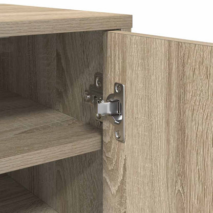 Schuhschrank Sonoma-Eiche 32x35x92 cm Holzwerkstoff