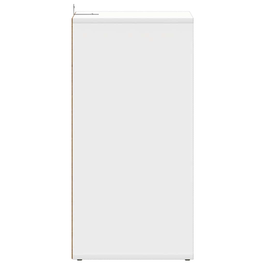 Schuhschrank Weiß 31,5x35x70 cm Holzwerkstoff