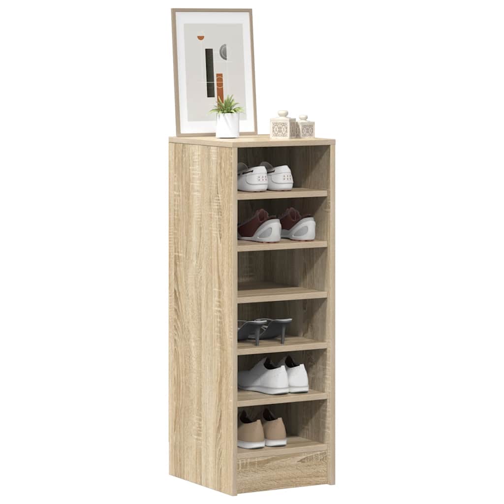 Schuhschrank Sonoma-Eiche 31,5x35x90 cm Holzwerkstoff