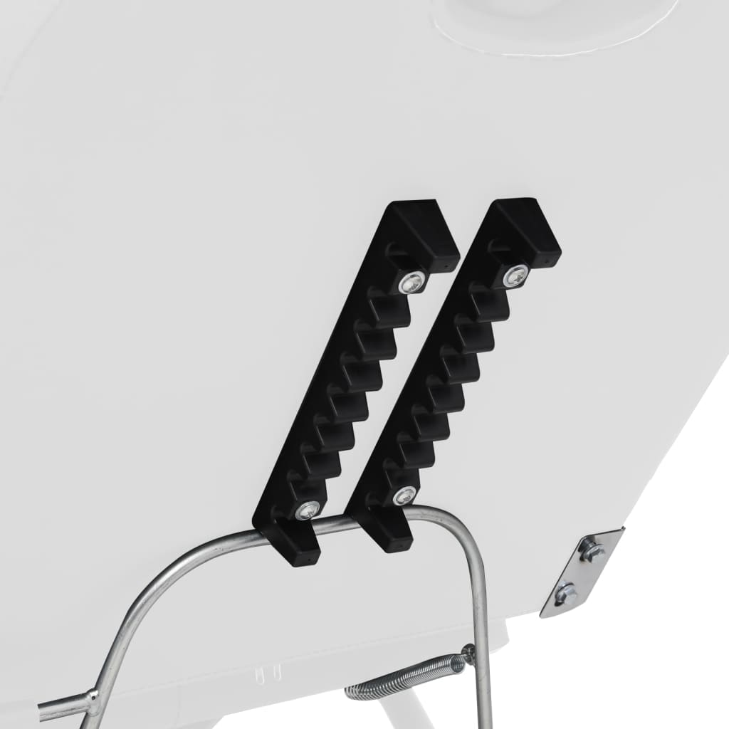 Kosmetikstuhl Kunstleder Weiß 180x62x78 cm