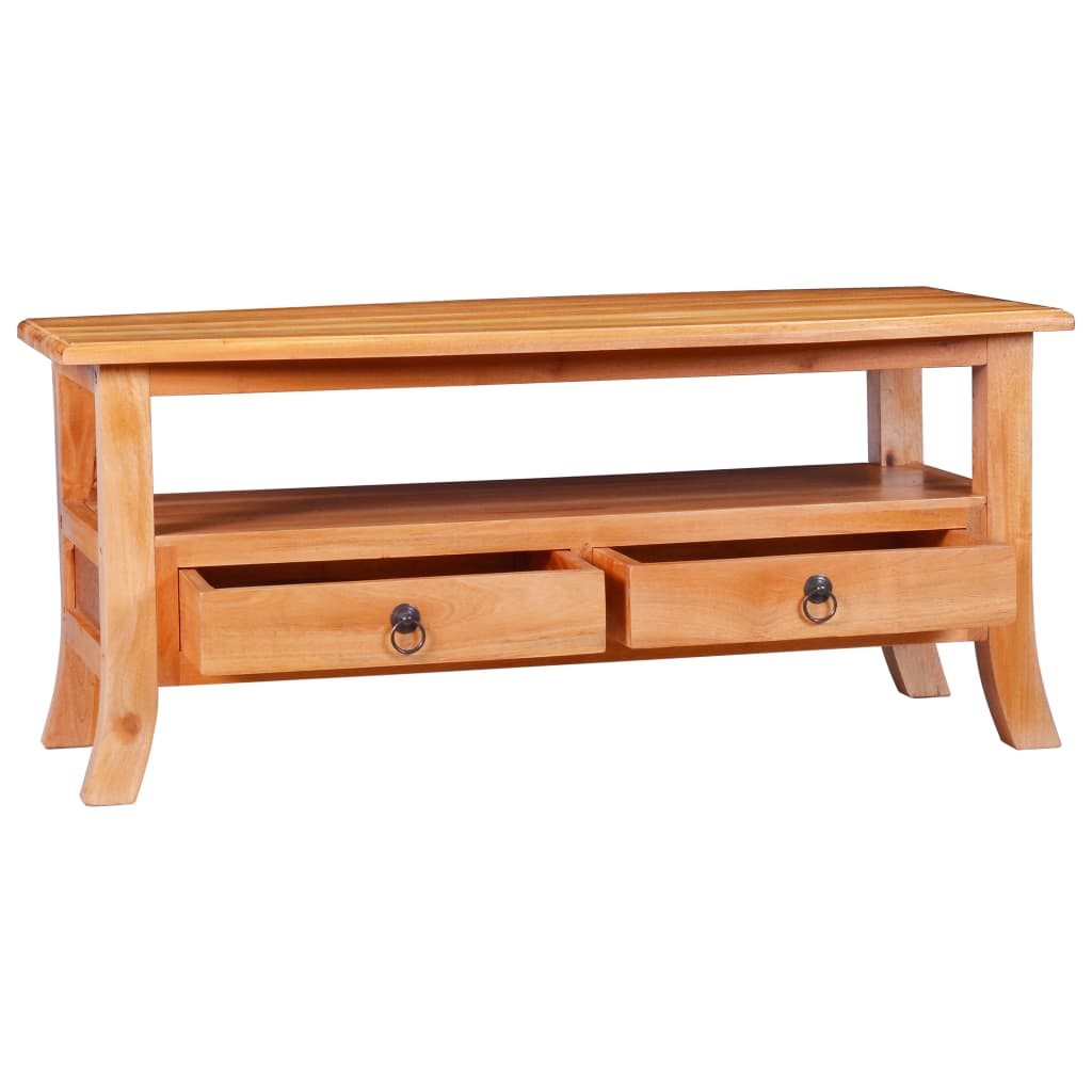 Couchtisch 90x50x40 cm Massivholz Mahagoni