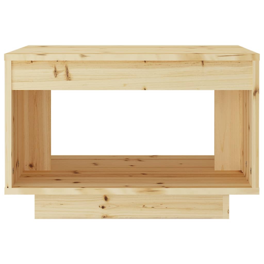Couchtisch 50x50x33,5 cm Massivholz Tanne