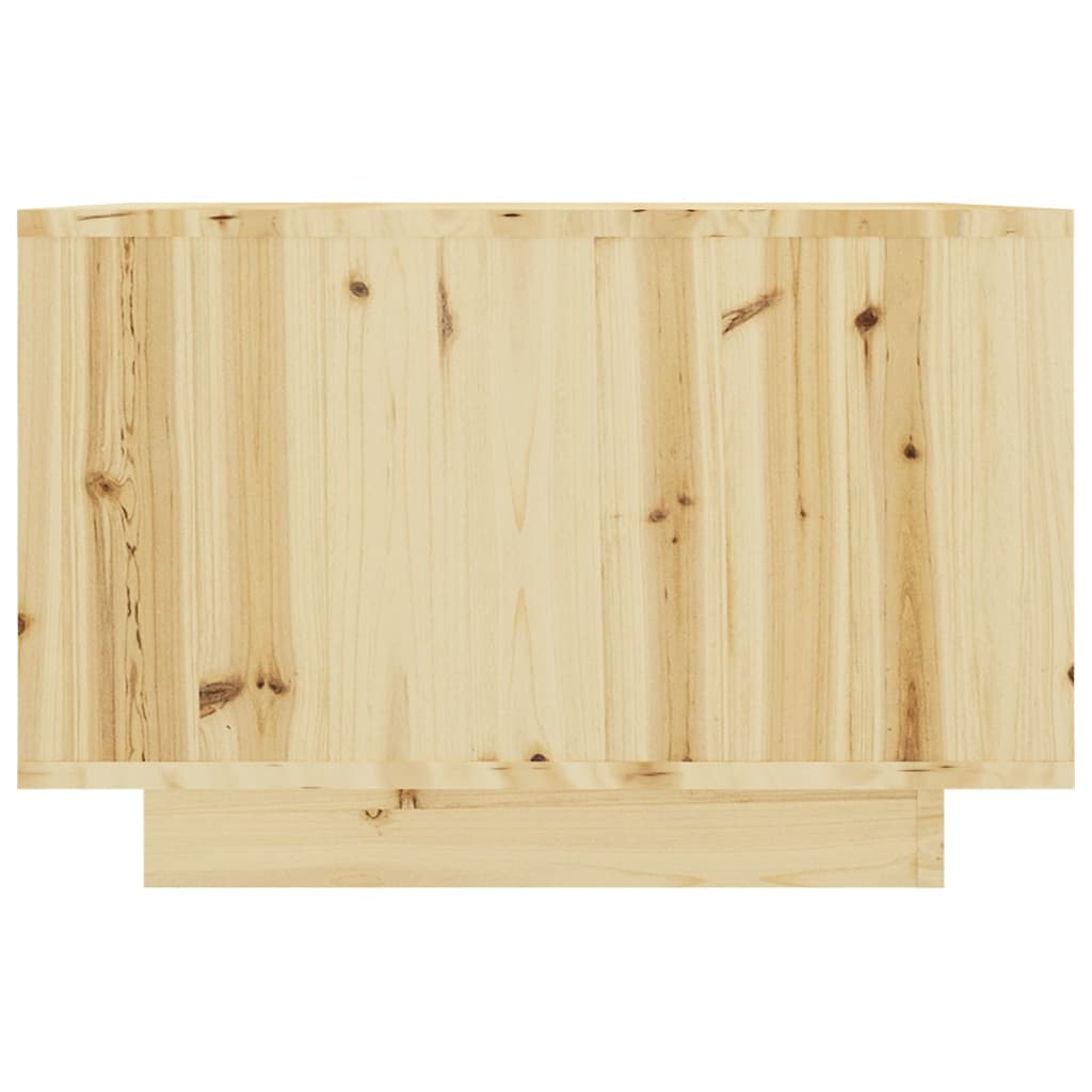 Couchtisch 50x50x33,5 cm Massivholz Tanne