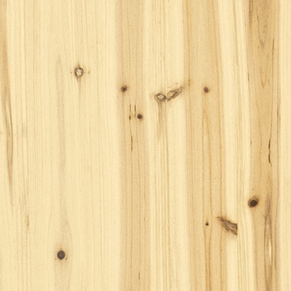 Couchtisch 50x50x33,5 cm Massivholz Tanne