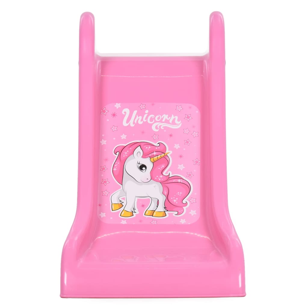 Rutsche für Kinder faltbar Rosa 111 cm