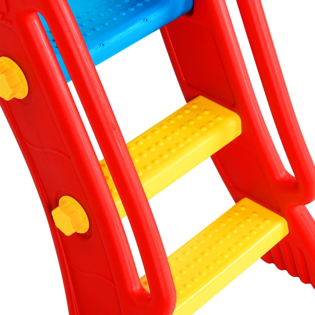 Rutsche für Kinder Faltbar 135 cm Mehrfarbig