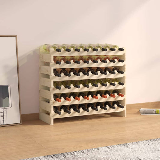 Weinregal 83x29x68 cm Massivholz Kiefer