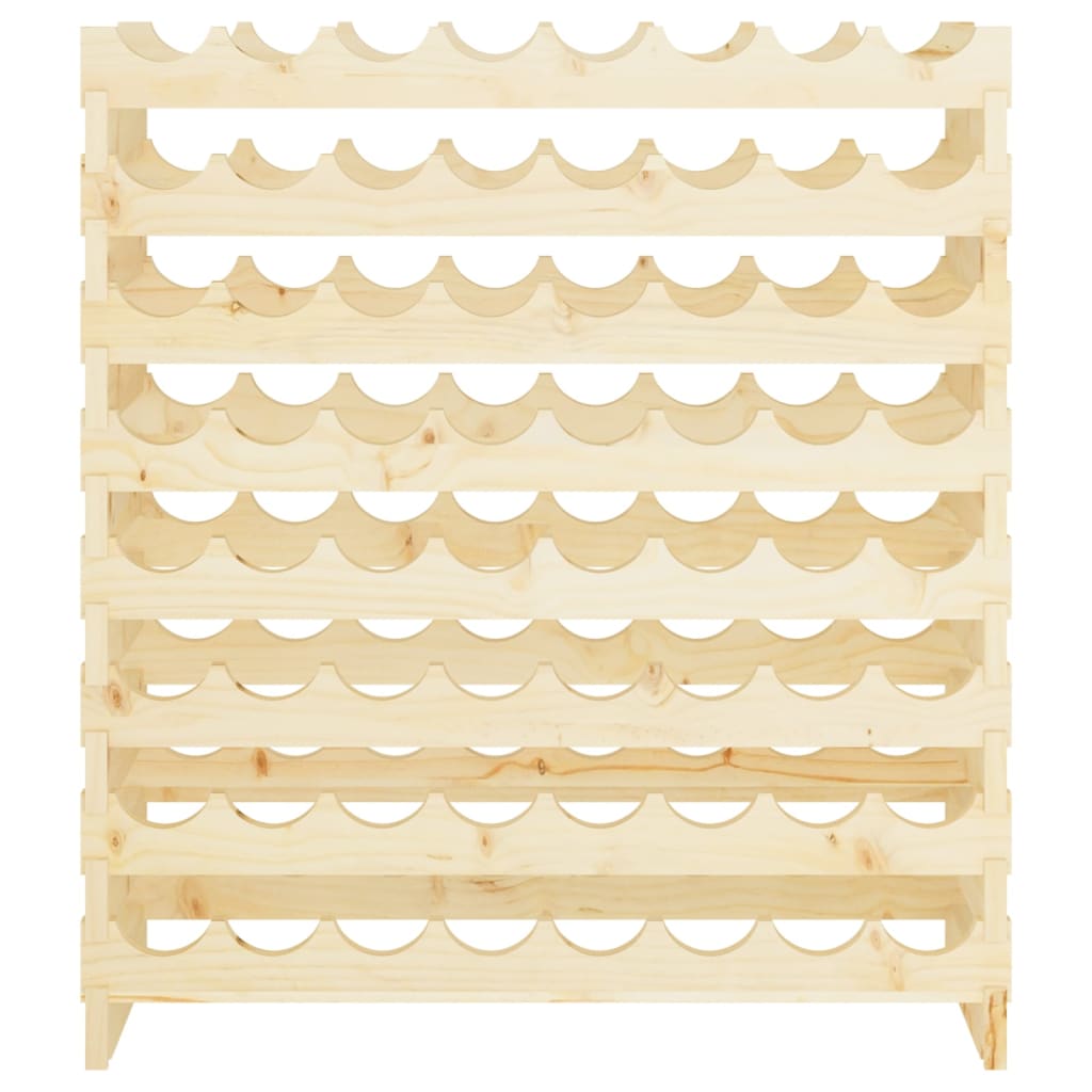 Weinregal 83x29x90 cm Massivholz Kiefer