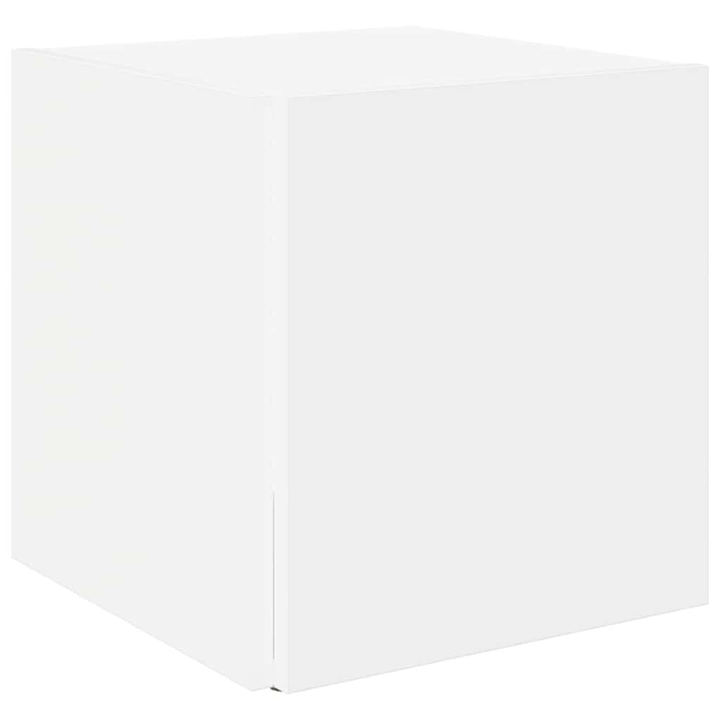 Beistelltisch Weiß 33x33x34,5 cm Holzwerkstoff