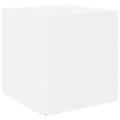 Beistelltisch Weiß 33x33x34,5 cm Holzwerkstoff