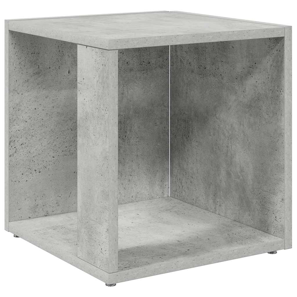 Beistelltisch Betongrau 33x33x34,5 cm Holzwerkstoff