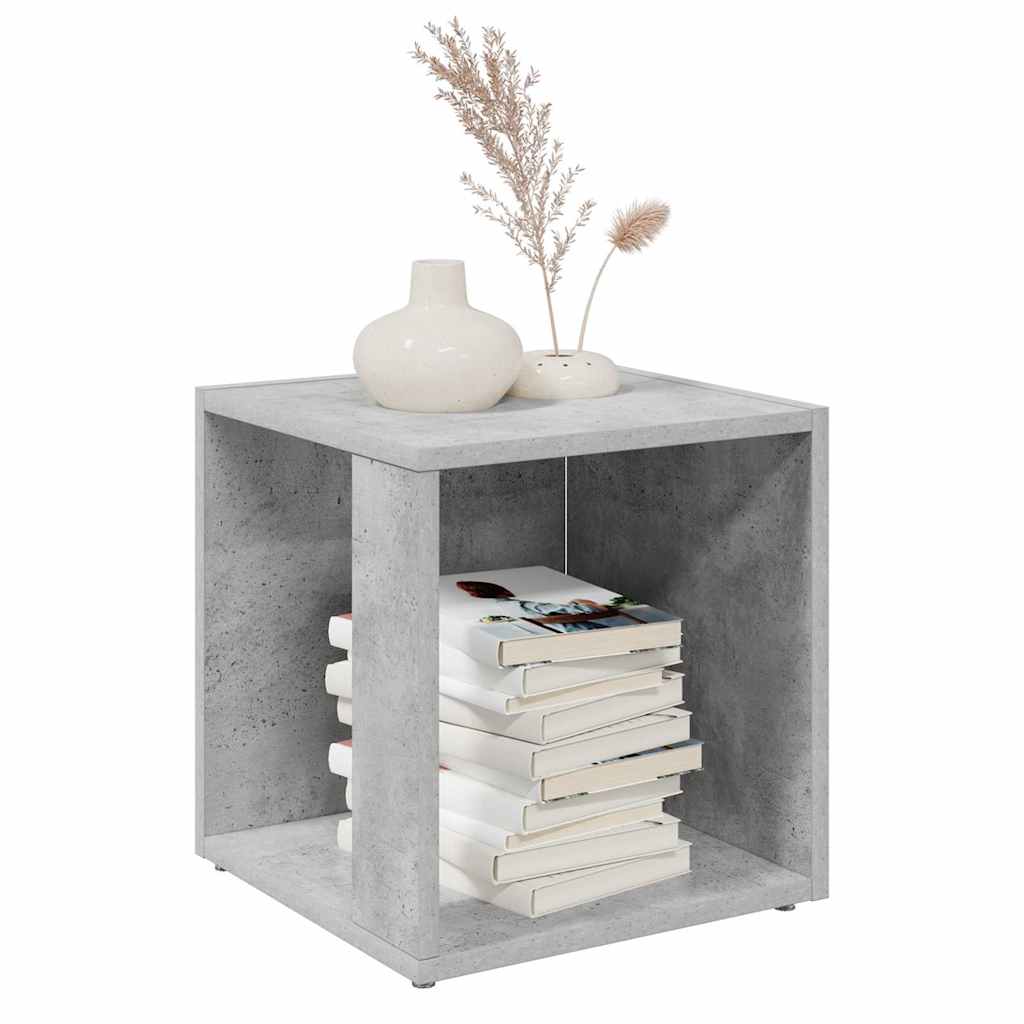 Beistelltisch Betongrau 33x33x34,5 cm Holzwerkstoff