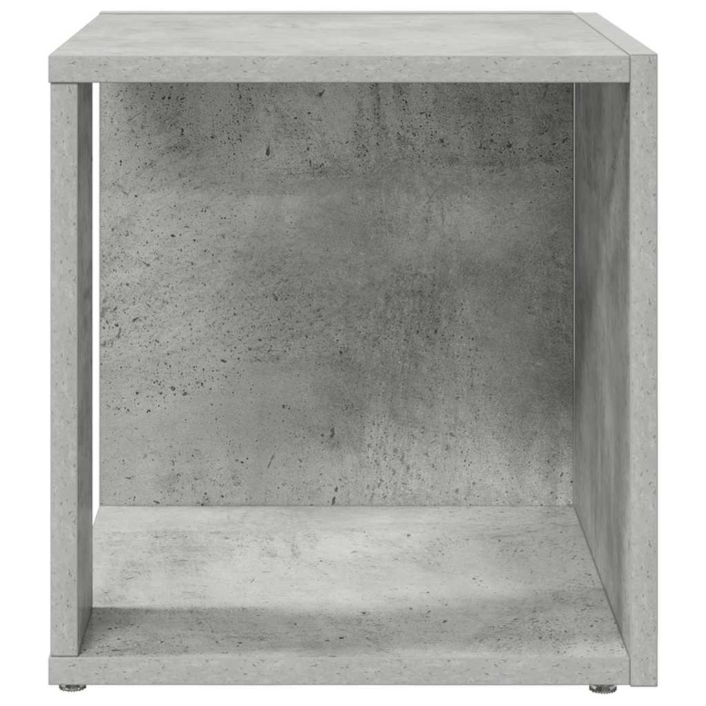 Beistelltisch Betongrau 33x33x34,5 cm Holzwerkstoff
