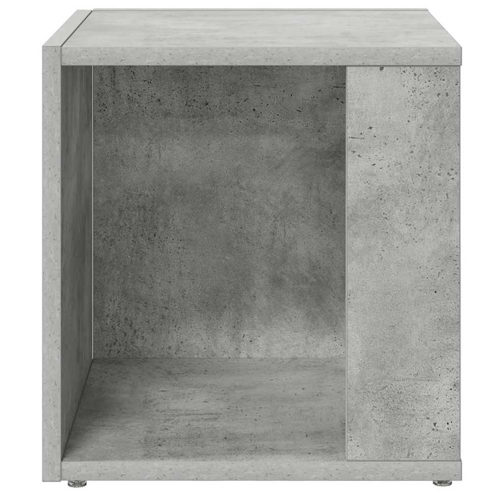 Beistelltisch Betongrau 33x33x34,5 cm Holzwerkstoff