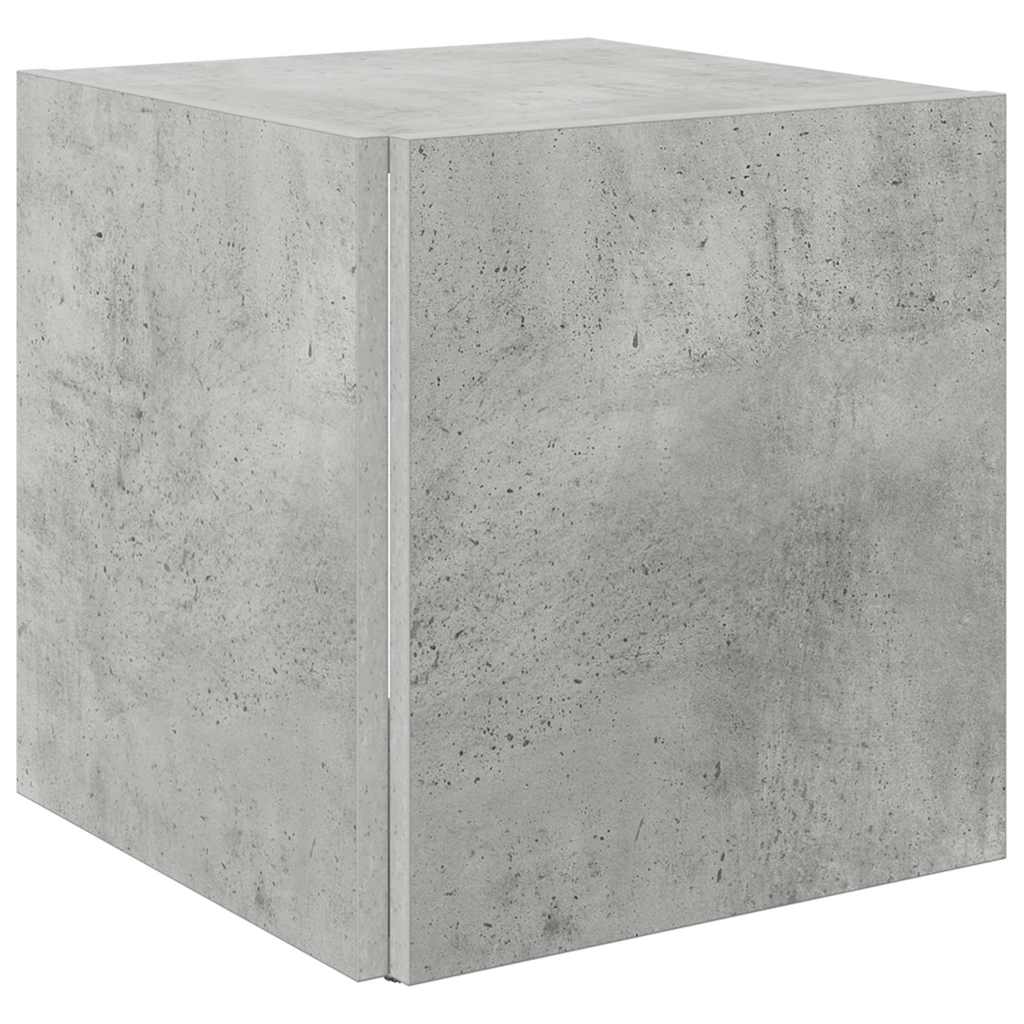 Beistelltisch Betongrau 33x33x34,5 cm Holzwerkstoff