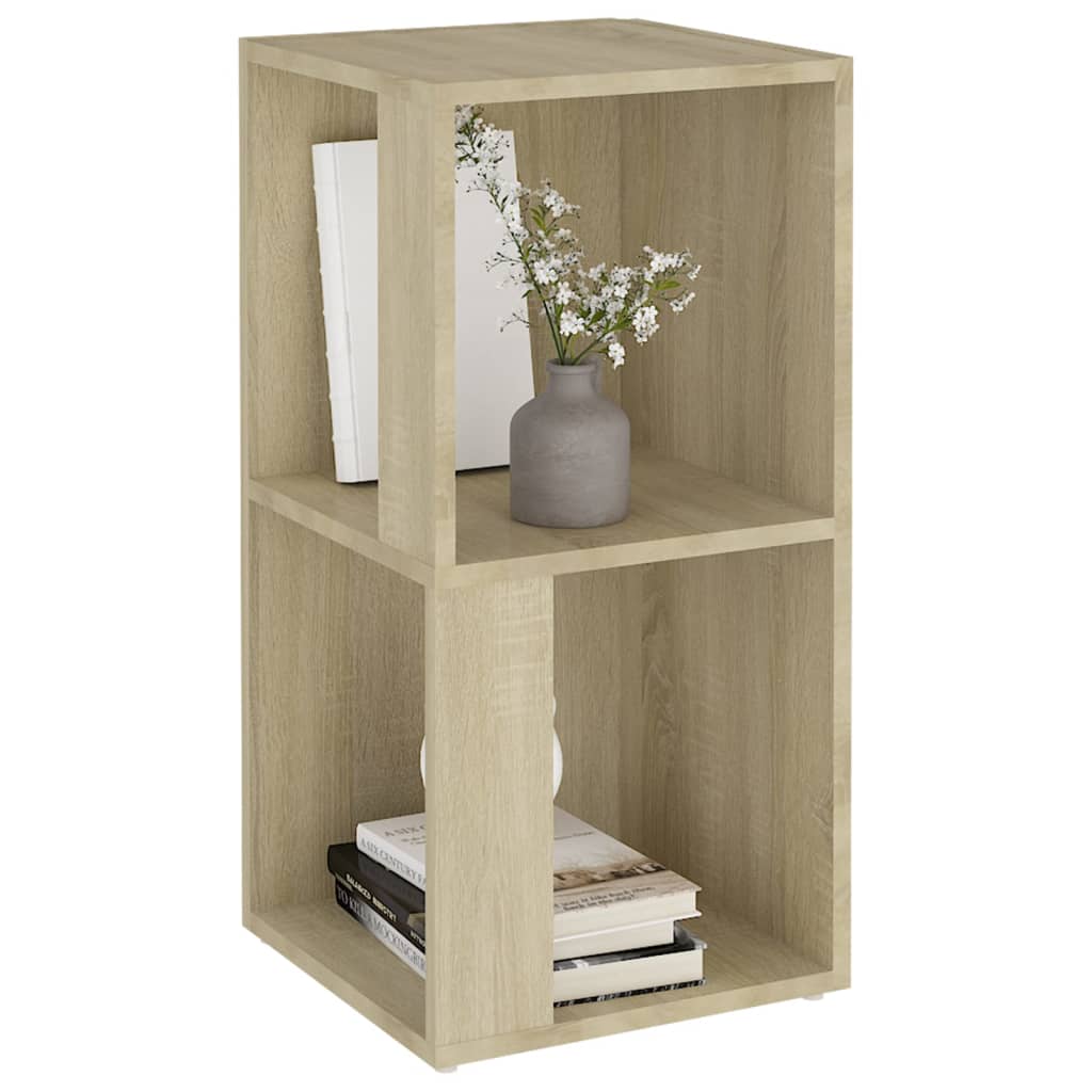 Etagère d'angle chêne Sonoma 33x33x67 cm matériau bois