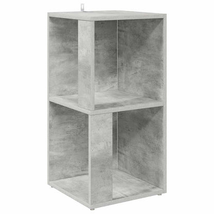 Eckregal Betongrau 33x33x67 cm Holzwerkstoff