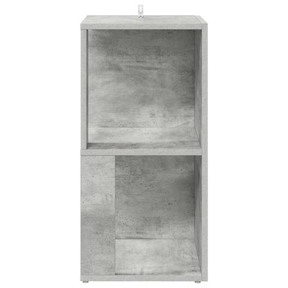 Eckregal Betongrau 33x33x67 cm Holzwerkstoff