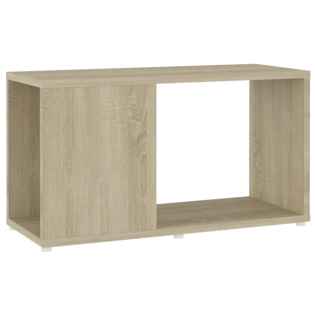 Meuble TV chêne Sonoma 60x24x32 cm matériau bois