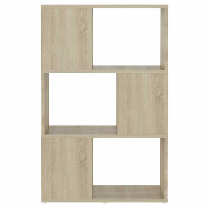 Bücherregal Raumteiler Sonoma-Eiche 60x24x94 cm Holzwerkstoff