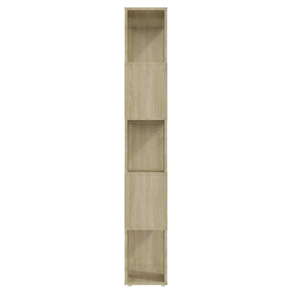 Bücherregal Raumteiler Sonoma-Eiche 60x24x155 cm