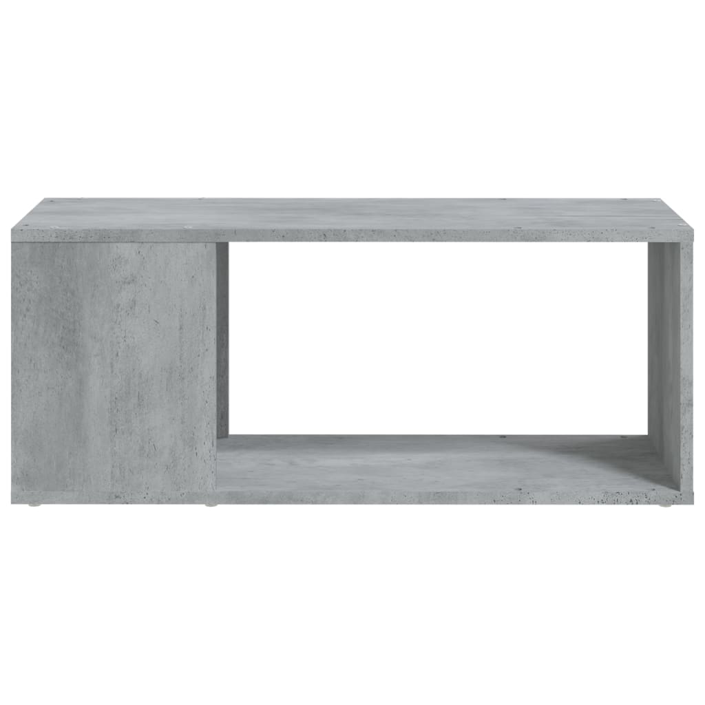 TV-Schrank Betongrau 80x24x32 cm Holzwerkstoff