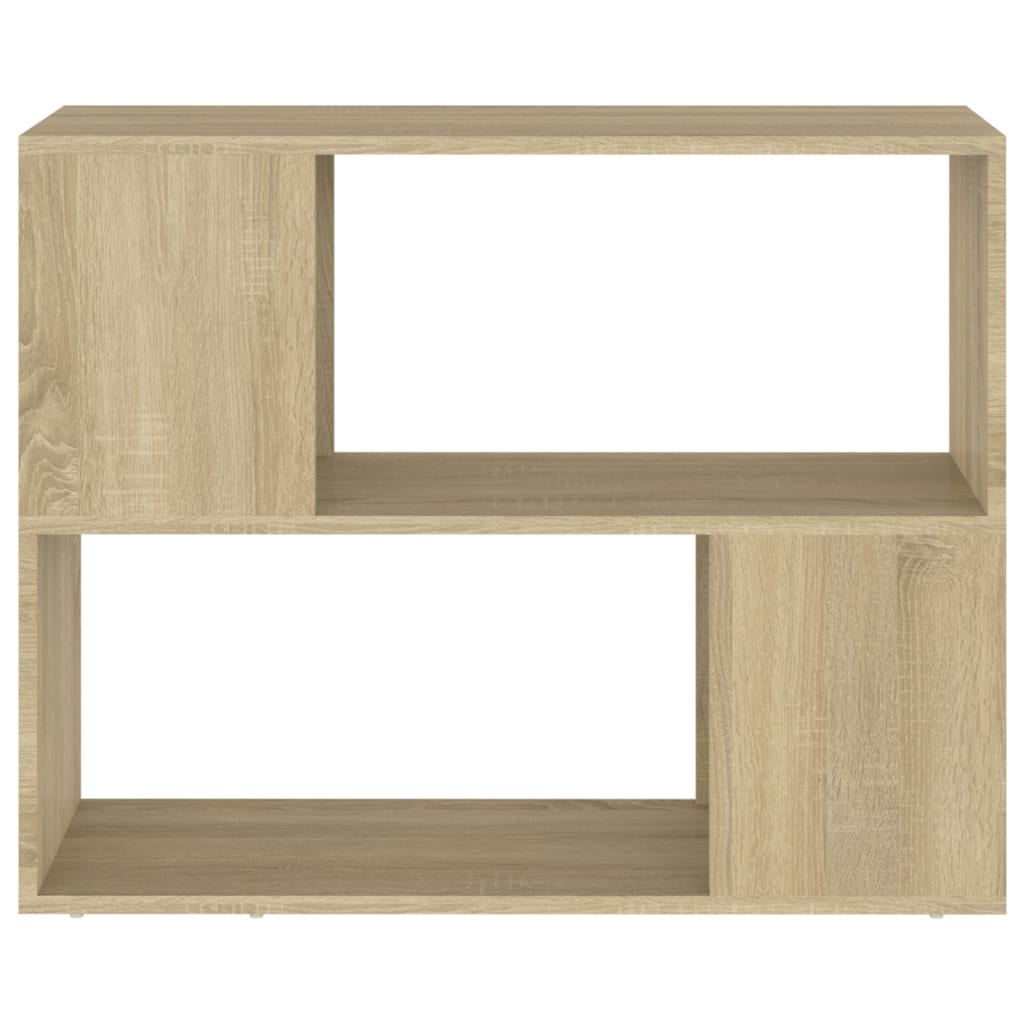 Meuble TV en chêne Sonoma 80x24x63 cm, matériau à base de bois