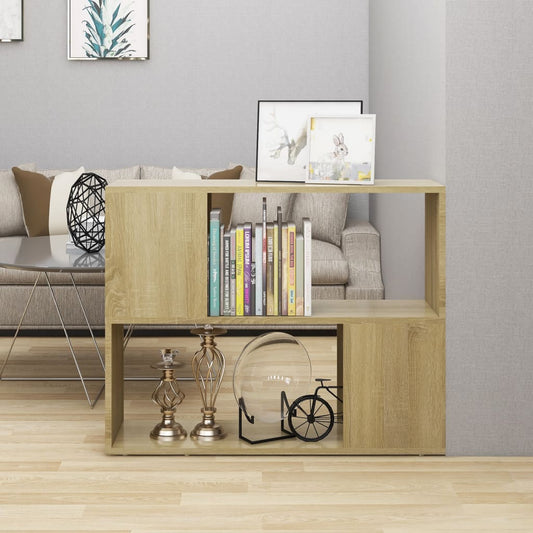 Meuble TV en chêne Sonoma 80x24x63 cm, matériau à base de bois