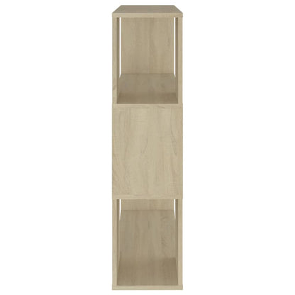 Bücherregal Raumteiler Sonoma-Eiche 80x24x94 cm Holzwerkstoff
