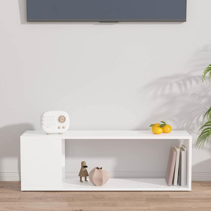 TV-Schrank Weiß 100x24x32 cm Holzwerkstoff