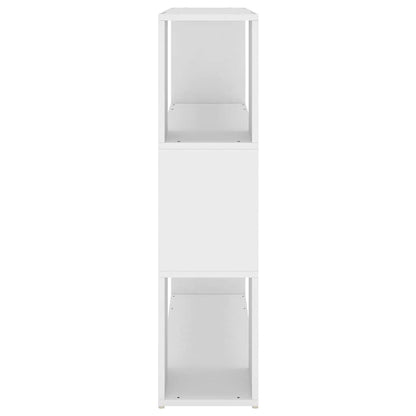 Bücherregal Raumteiler Weiß 100x24x94 cm