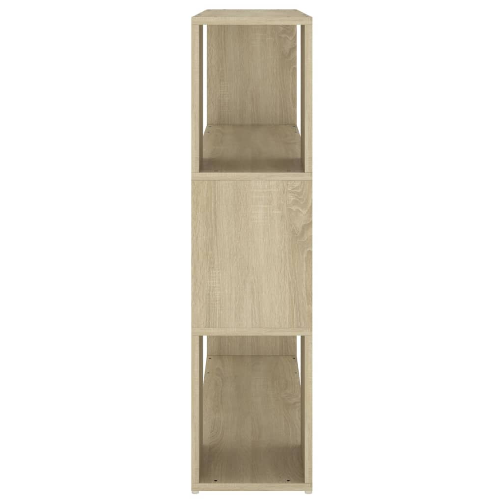 Bookcase Room Divider Sonoma Oak 100x24x94 cm