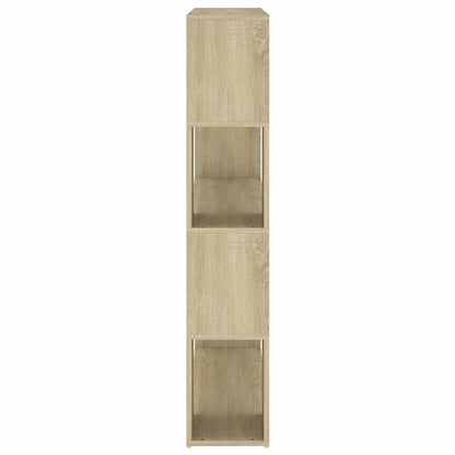 Bücherregal Raumteiler Sonoma-Eiche 100x24x124 cm