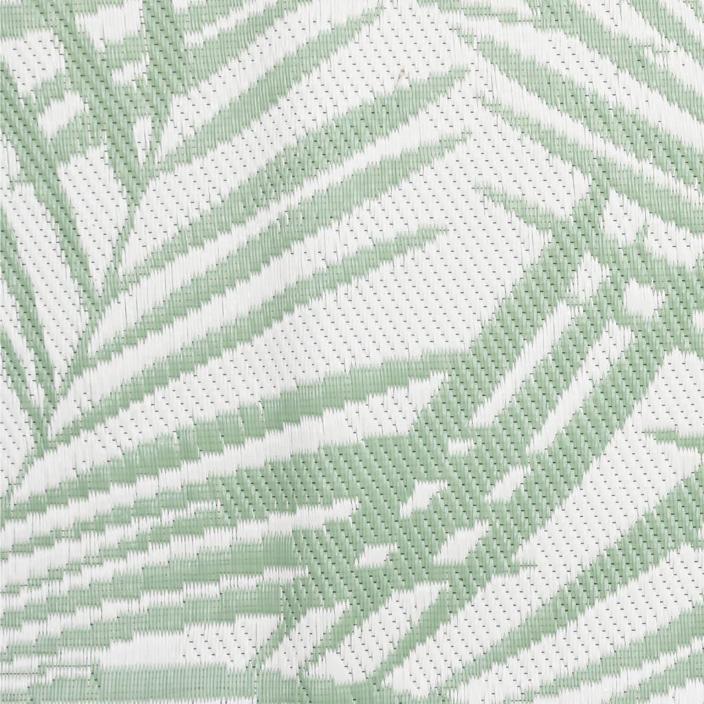 Outdoor rug ARAKIL Green 140x200 cm PP