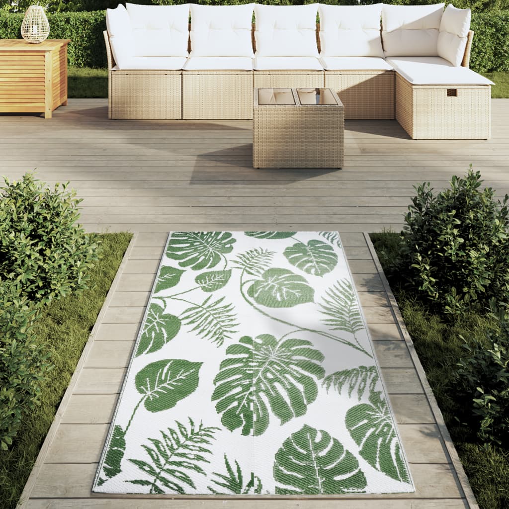 Outdoor-Teppich ARAKIL Grün 80x150 cm PP