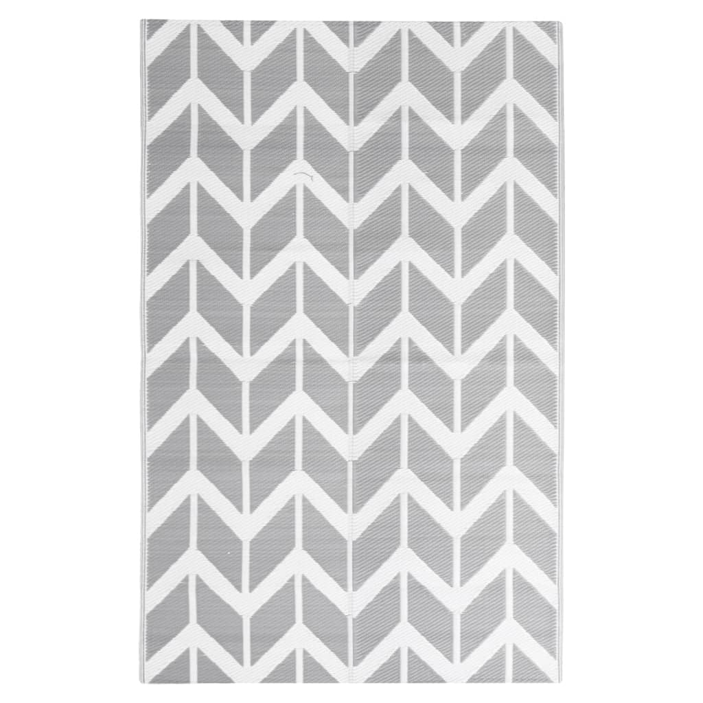 Outdoor carpet ARAKIL gray 160x230 cm PP