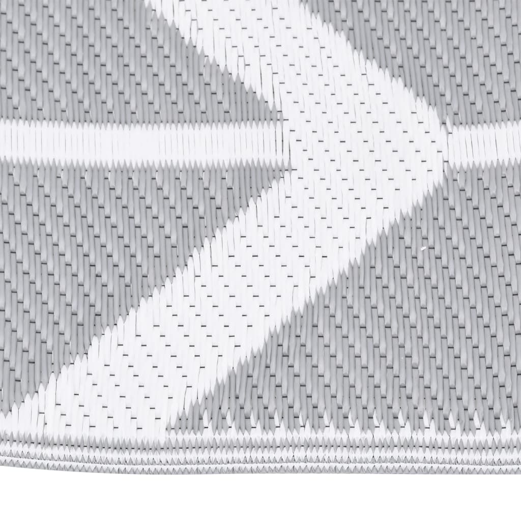 Outdoor carpet ARAKIL gray 160x230 cm PP