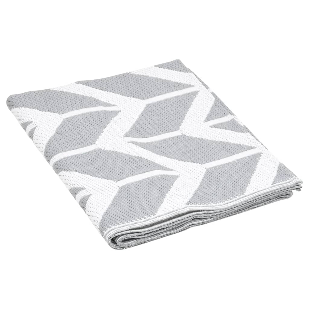 Outdoor carpet ARAKIL gray 160x230 cm PP