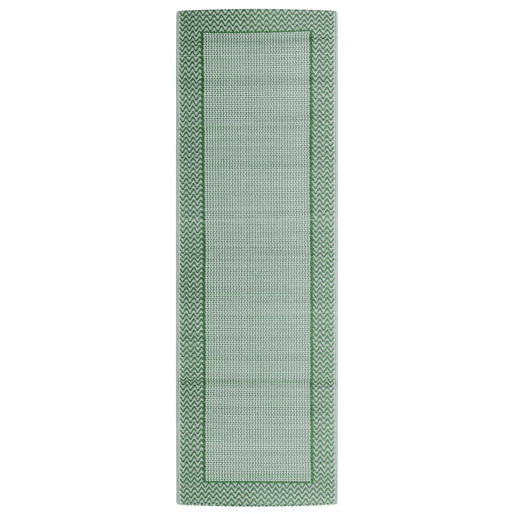 Outdoor-Teppich ARAKIL Grün 80x250 cm PP
