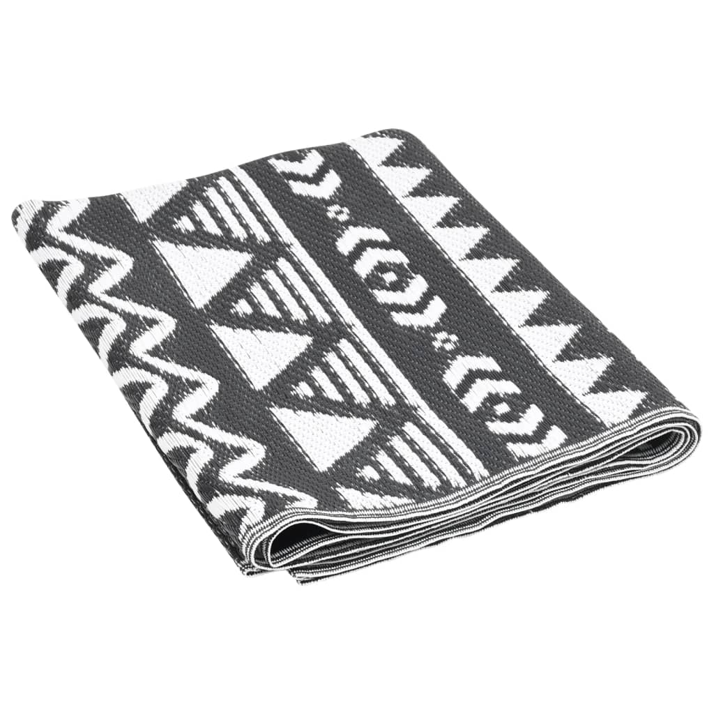 Tapis d'extérieur ARAKIL Noir 80x150 cm PP